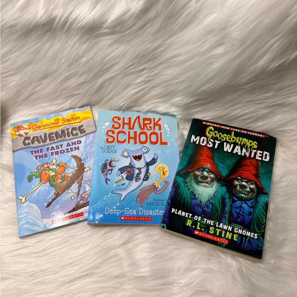 Scholastic Books - various books/titles